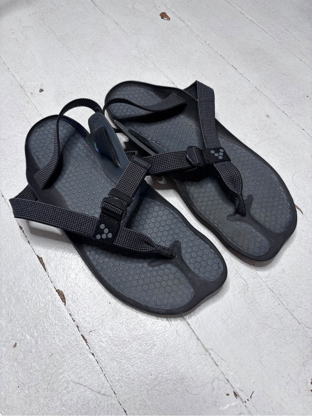 Vivo Barefoot Eclipse Running Sandals Black Size 38/39 WORN ONCE!
